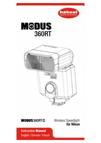 Notice Hähnel MODUS 360RT (NIKON) Lampe