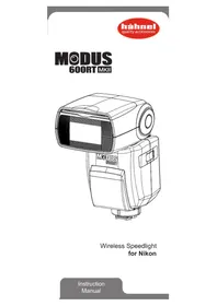Notice Hähnel MODUS 600RT MK II (NIKON) Lampe