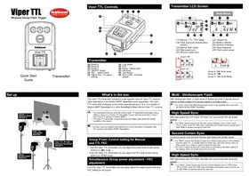 Notice Hähnel VIPER TTL TRANSMITTER Flash