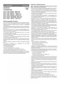 Notice GW Instek GDM8255A Multimètre