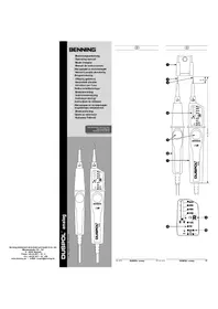 Notice BENNING DUSPOL ANALOG Multimetr