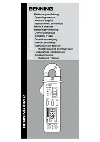 Notice BENNING CM 2 Multimetr
