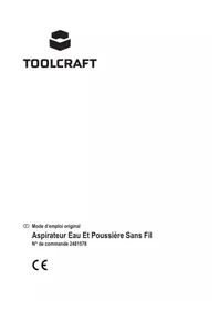 Notice Toolcraft NTS200 Aspirateur