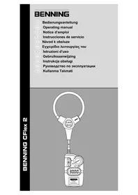 Notice BENNING CFLEX 2 Multimetr