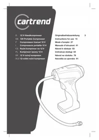 Notice Cartrend 10728 Compresseur