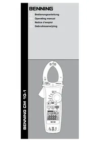 Notice BENNING CM 101 Multimeter