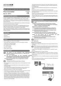 Notice Speaka SP4922852 Platine_disque