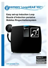 Notice GEEMARC LOOPHEAR 102 V2 Téléphone