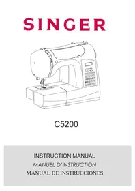 Notice SINGER C5200 Máquina de coser