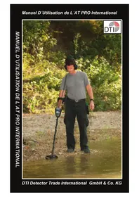 Notice GARRETT AT PRO Détecteur