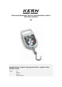 Notice Kern CH 15K20 Waagen