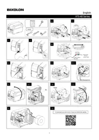 Notice Bixolon XT540NR Imprimante d'étiquettes