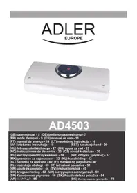 Notice ADLER AD 4503 машини за вакуумно опаковане