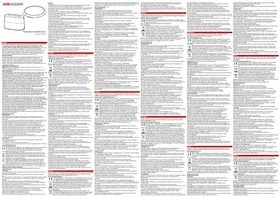 Notice Hikvision DSUVCX12 Système de vidéo conférence