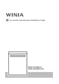 Notice WINIA WVW13A1EWW47 Lave-vaisselle