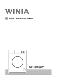Notice WINIA WVD12T2WK12BPN Machine à laver
