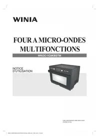 Notice WINIA WKOC1C0KBSTM Four à micro-ondes