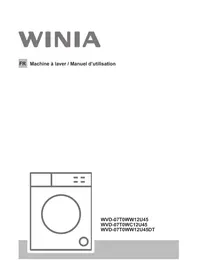 Notice WINIA WVD07T0WC12U45 Machine à laver