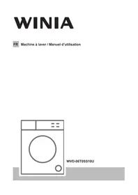 Notice WINIA WVD06T0SS10U Machine à laver