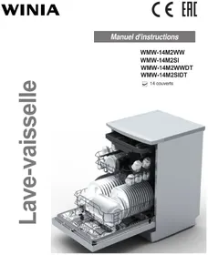 Notice WINIA WMW14M2WW Lave-vaisselle