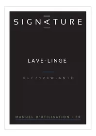 Notice SIGNATURE SLF7123WANTH Machine à laver