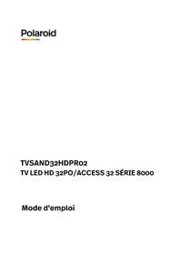 Notice POLAROID TVSAND32HDPR02 TELEVISOR