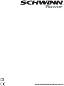 Notice Schwinn ROWER Rameur