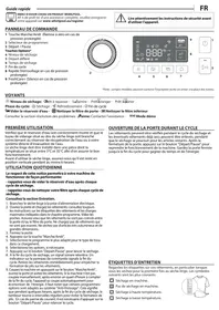 Notice WHIRLPOOL FFTNM1182FR Sèche-linge