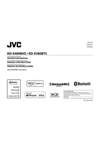 Notice JVC KDX480BHS Autoradio