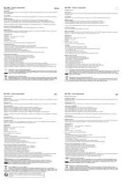 Notice TECHNOLINE WS 7009 Thermomètre