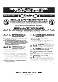 Notice Air King AK917 Chauffage