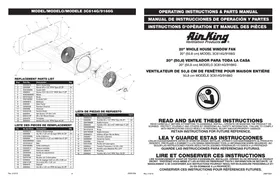 Notice Air King 9166F Ventilateur