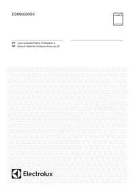 Notice AEG GLASSCARE ESM89300SX Bulaşık makineleri