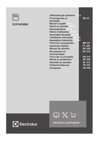 Notice AEG SURROUNDCOOK EOF3H50BK Piekarnik elektryczny