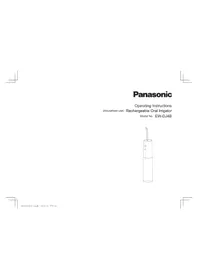 Notice PANASONIC EWDJ4B Hammasväliharja