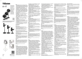 Notice TRISTAR VE5928 Ventilateur
