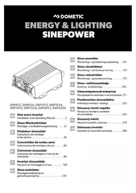 Notice DOMETIC SINEPOWER DSP 1012 Onduleur