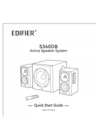 Notice EDIFIER S360DB Speaker