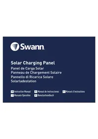 Notice SWANN SOLAR CHARGING PANEL Pannello solare