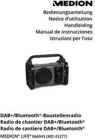 Notice MEDION LIFE E66045 (MD 43277) Radio