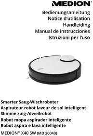 Notice MEDION X40 SW Aspirateur