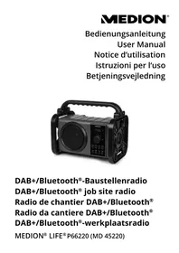 Notice MEDION LIFE P66220 (MD 45220) Radio