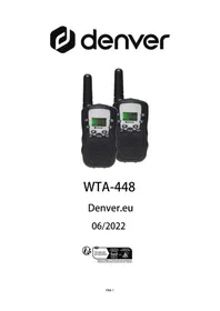 Notice DENVER WTA448 Talkie-walkie