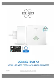 Notice ELRO K2 CONNECTOR SF50GA Maison intelligente