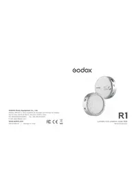 Notice GODOX R1 Éclairage