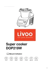 Notice LIVOO DOP219W Slowcooker