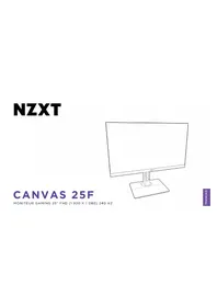 Notice NZXT CANVAS 25F Monitor