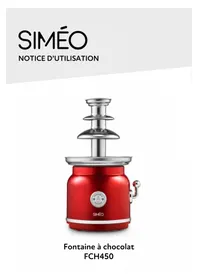 Notice SIMEO FCH450 Autres appareil de cuisine