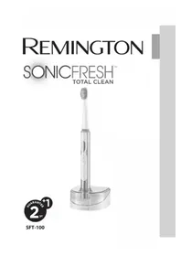 Notice REMINGTON SONICFRESH TOTAL CLEAN SFT100 ščetka za zobe