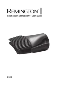 Notice REMINGTON STYLE ROOT BOOST D52R Sèche-linge
